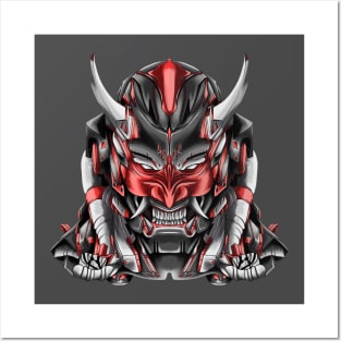 AWESOME MECHA ONI MERCH Posters and Art